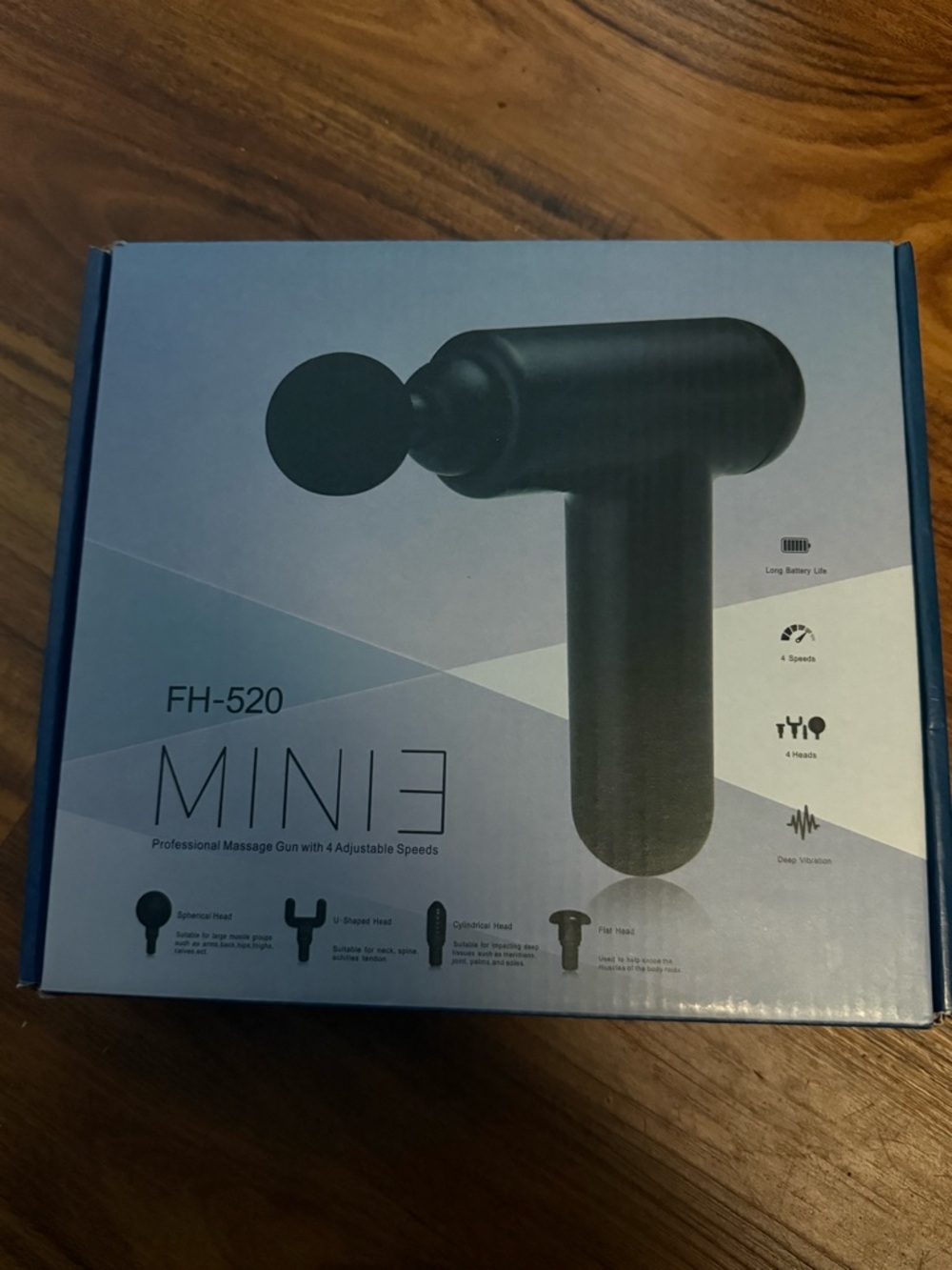 FH-520 Mini Black Massage Gun - FH Brand